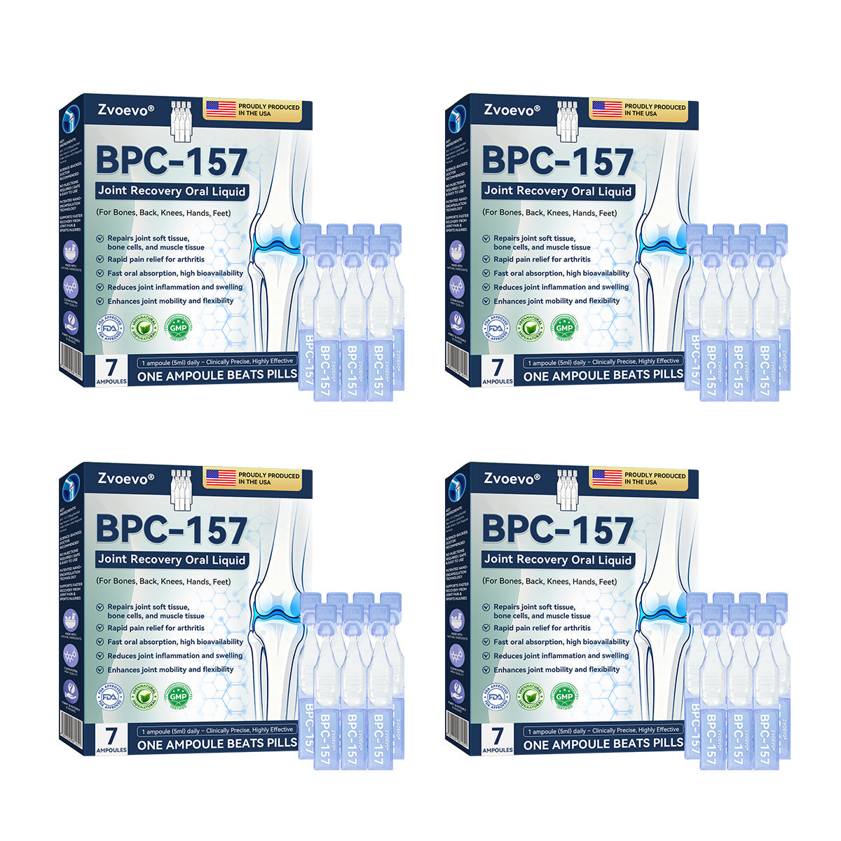 🏆🏆𝒁𝐯𝐨𝐞𝐯𝐨® BPC-157 Stabilized-Peptide Joint Recovery Oral Liquid - ✅Clinically Co-Developed with U.S. Peptide Research Alliance (USPRA)
