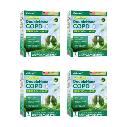 🌿FDA Approved|Zvoevo® DoubleNano COPD Relief 𝑶𝒓𝒂𝒍 𝑳𝒊𝒒𝒖𝒊𝒅 (💝 Cough, wheezing, shortness of breath, sputum, stuffy nose, bronchitis, bronchitis, allergy symptoms, lung discomfort🫁)