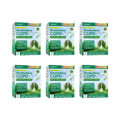 🌿FDA Approved|Zvoevo® DoubleNano COPD Relief 𝑶𝒓𝒂𝒍 𝑳𝒊𝒒𝒖𝒊𝒅 (💝 Cough, wheezing, shortness of breath, sputum, stuffy nose, bronchitis, bronchitis, allergy symptoms, lung discomfort🫁)