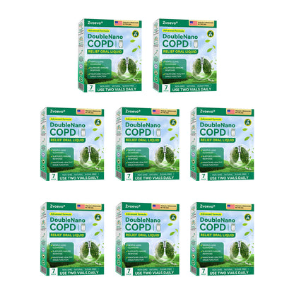 🌿FDA Approved|Zvoevo® DoubleNano COPD Relief 𝑶𝒓𝒂𝒍 𝑳𝒊𝒒𝒖𝒊𝒅 (💝 Cough, wheezing, shortness of breath, sputum, stuffy nose, bronchitis, bronchitis, allergy symptoms, lung discomfort🫁)