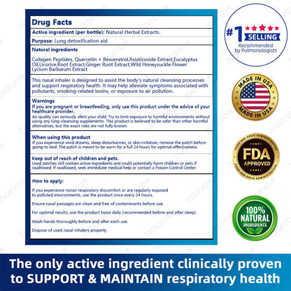 🌿🌿FDA Approved|Zvoevo® DoubleNano COPD Relief Inhaler (💝 Cough, wheezing, shortness of breath, sputum, stuffy nose, bronchitis, bronchitis, allergy symptoms, lung discomfort🫁)