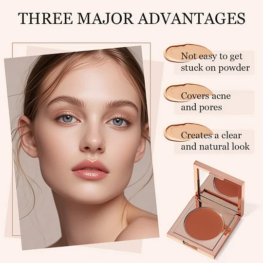 🌟Final 3 Hours: 60% OFF  colored clay CC undereye corrector with Brush