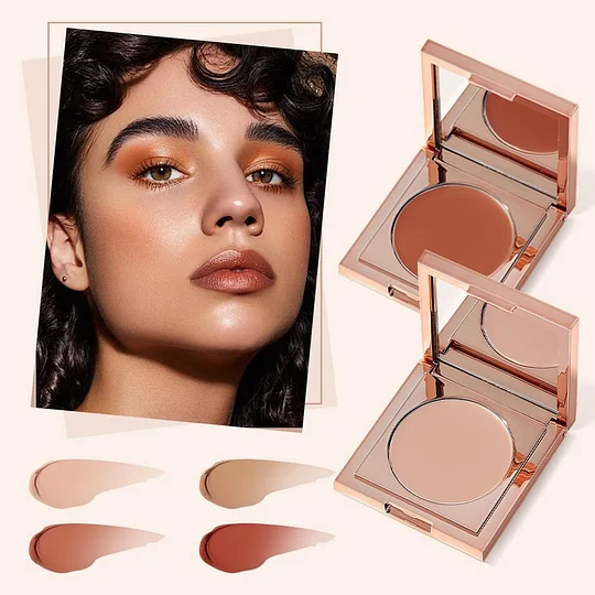 🌟Final 3 Hours: 60% OFF  colored clay CC undereye corrector with Brush